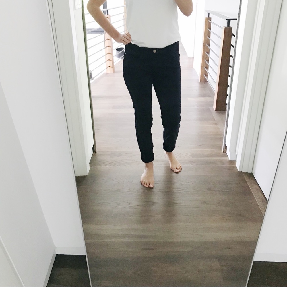 Zara Navy Slim Fit Jeans